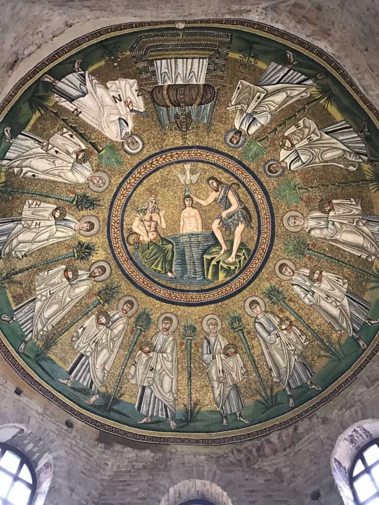 Baptistry mosaic, Ravenna 
