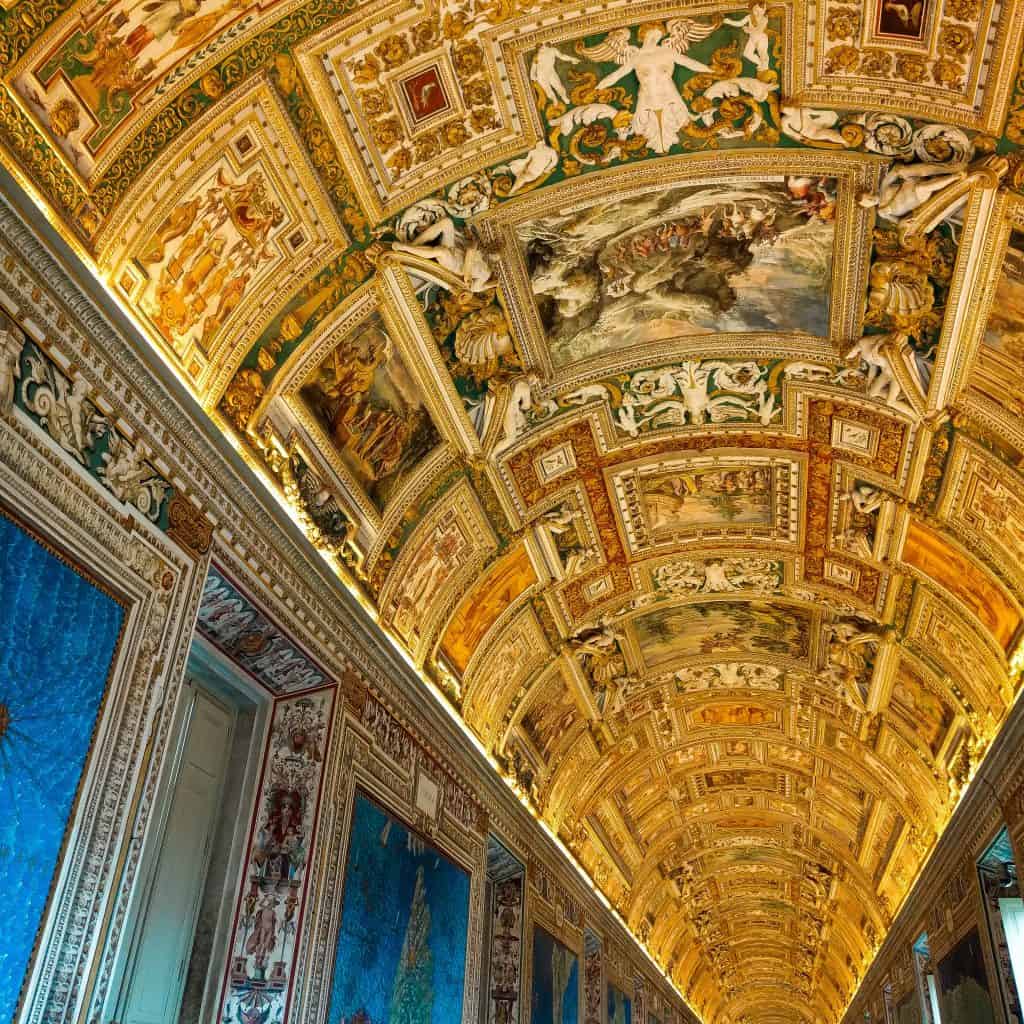 Gallery of Maps at the Vatican in Rome