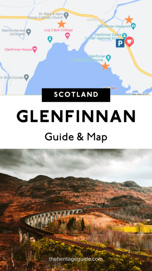 Glenfinnan Guide Map Viaduct Viewpoint