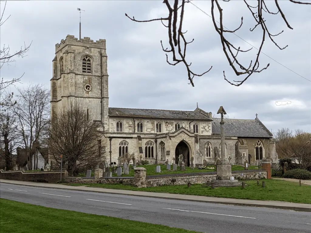 All Saints Church at Barrington in Cambridge