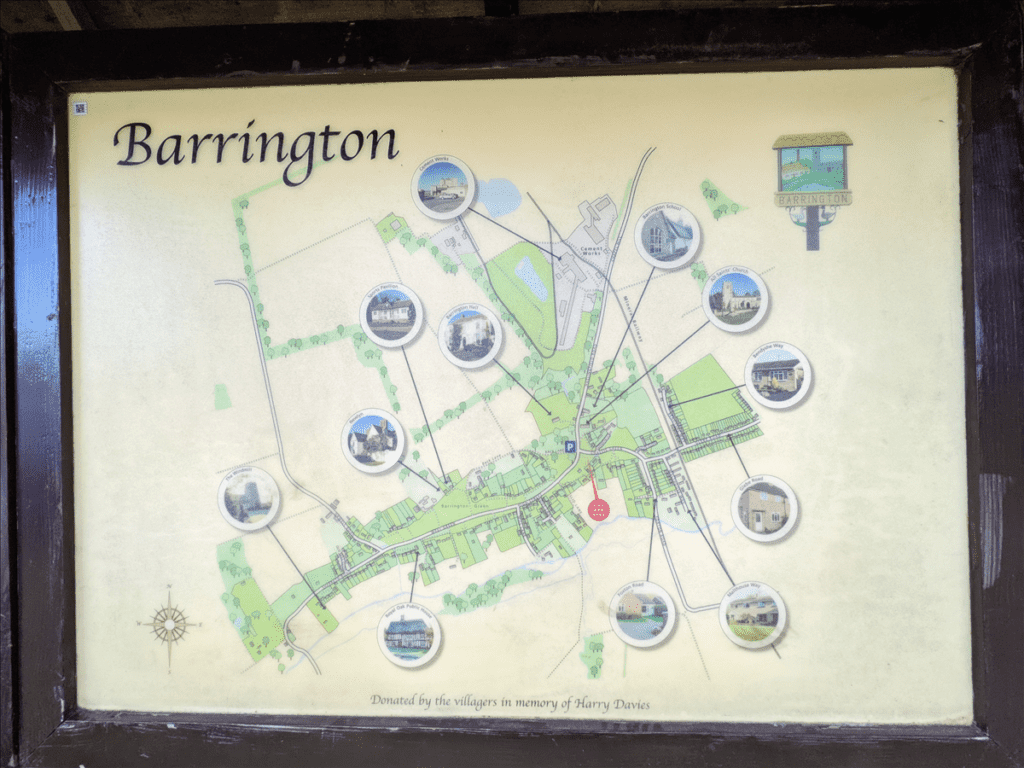 Barrington Cambridge Map