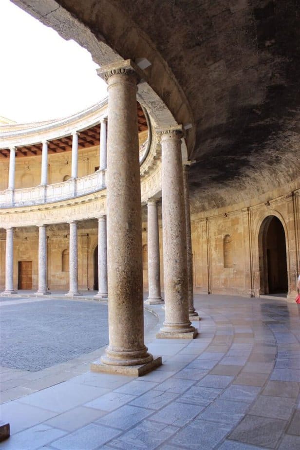 King Charles V Palace Granada Spain Portrait